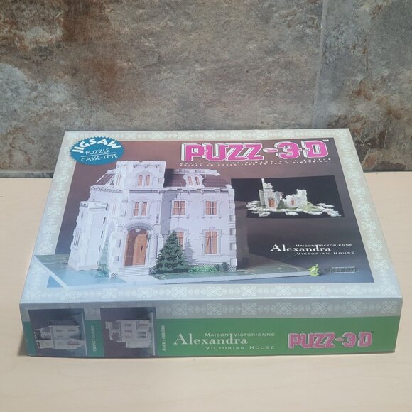 Puzz 3D Alexandria Victorian House Puzzle Jigsaw Puzzle - Picture 7 of 9